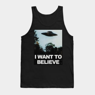 I Want To Believe Tank Top